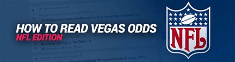 las vegas odds on the nfl